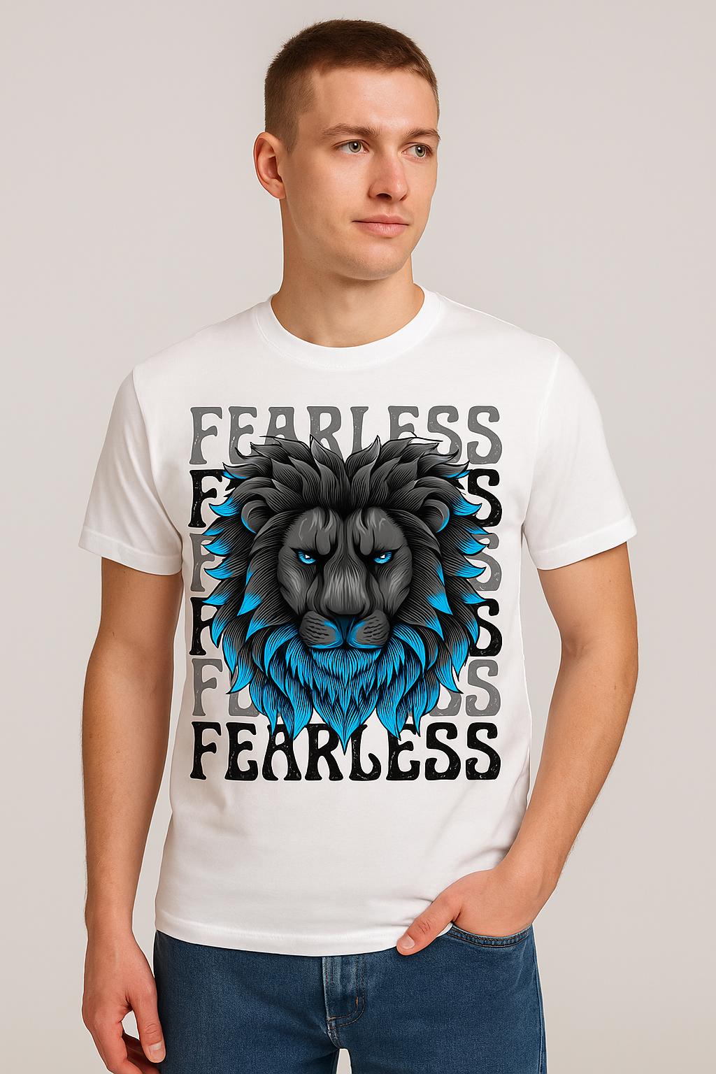 Fearless Lion Graphic T-Shirt – Bold Style Meets Fierce Attitude